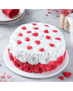 Little Heart Chocolate Cake Half Kg
