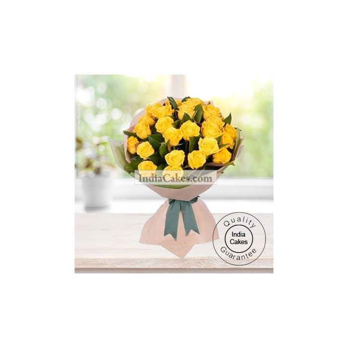 30 Yellow Roses Bunch 30 Yellow Roses Bunch