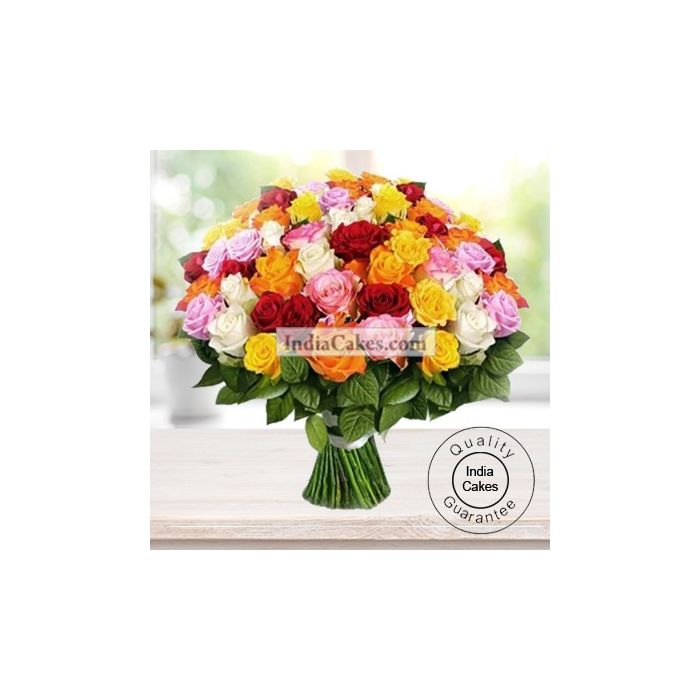 50 Mix Roses Bunch 50 Mix Roses Bunch