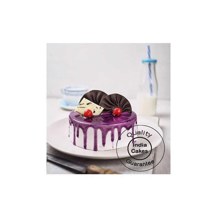 Half Kg Eggless Black Current Cake Half Kg Eggless Black Current Cake