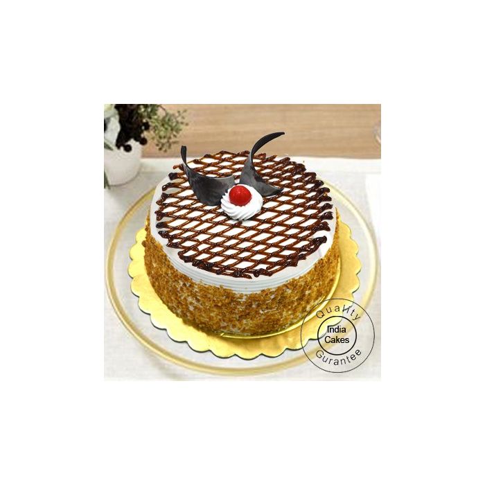 Half Kg Eggless Butter Scotch Cake Half Kg Eggless Butter Scotch Cake
