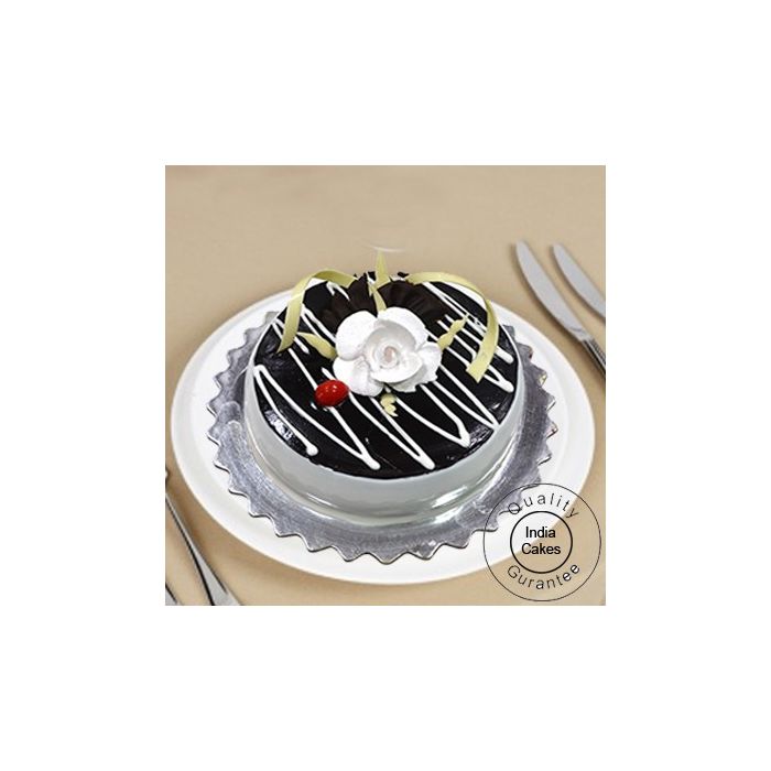 Half Kg Eggless Chocolate Marble Cake Half Kg Eggless Chocolate Marble Cake