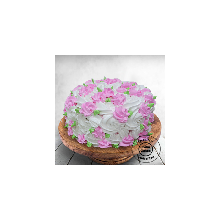 Delicious Swirls Strawberry Cake 1 Kg