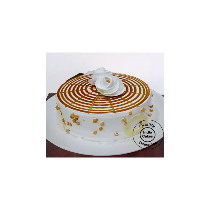 Desirable Butterscotch Cake Half Kg