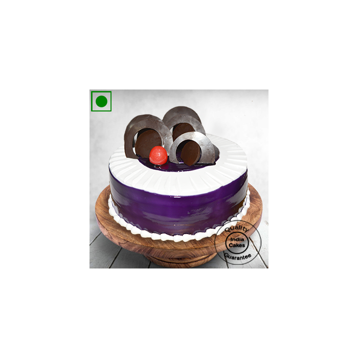 Eggless Fanciful Blue Berry Cake Half Kg Eggless Fanciful Blue Berry Cake Half Kg