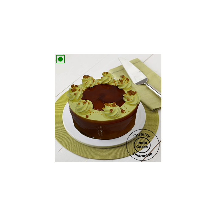 Eggless Heavenly Butterscotch Cake Half Kg