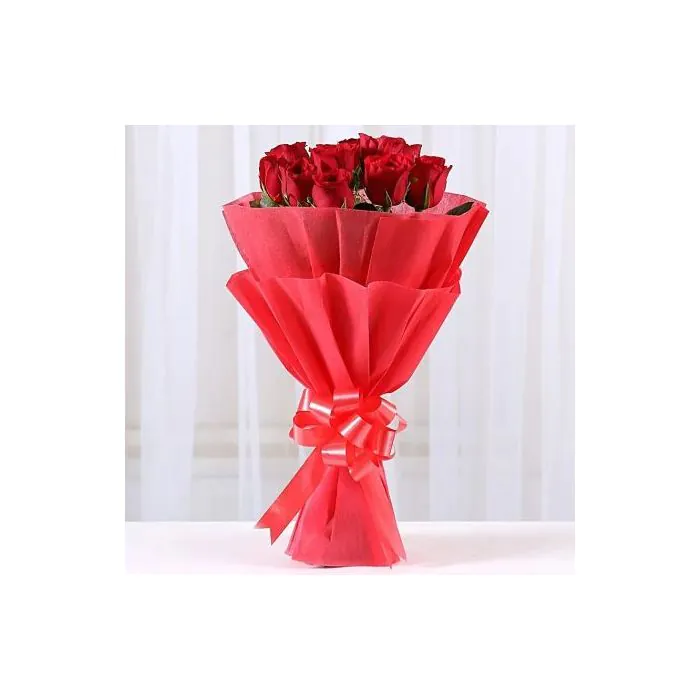 Everlasting 10 Red Roses Bouquet