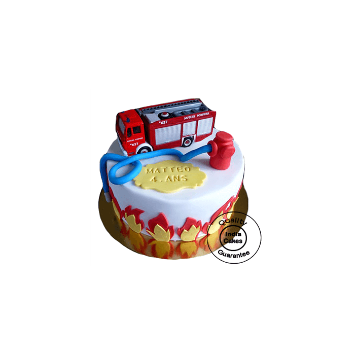 Fire Truck Cake_2 Fire Truck Cake_2