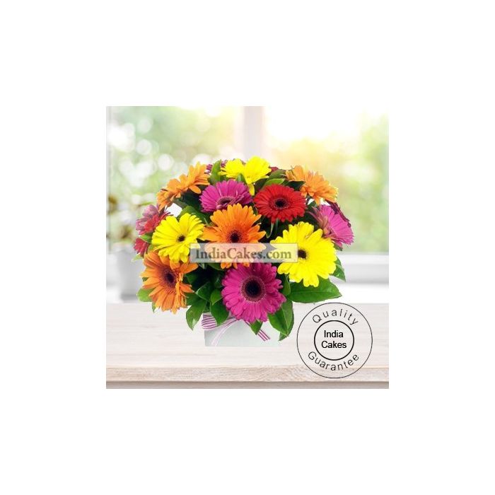 ARRANGEMENT OF 20 MIX GERBERAS ARRANGEMENT OF 20 MIX GERBERAS