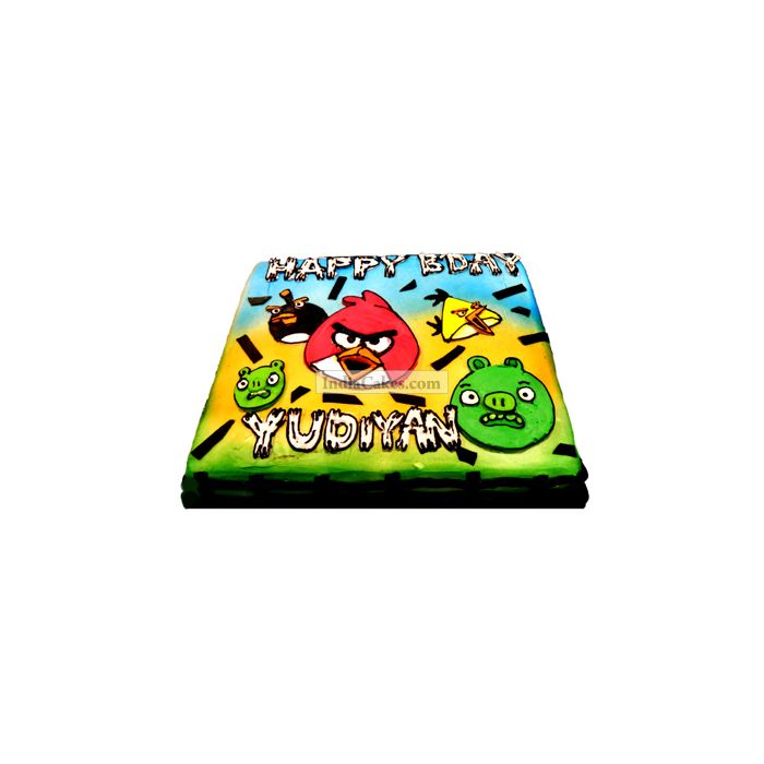 3 Kg Angry Birds Cake 3 Kg Angry Birds Cake
