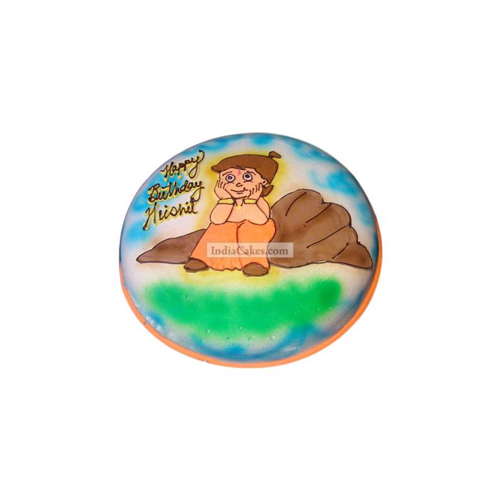 2 Kg Chota Bheem Single Cake 