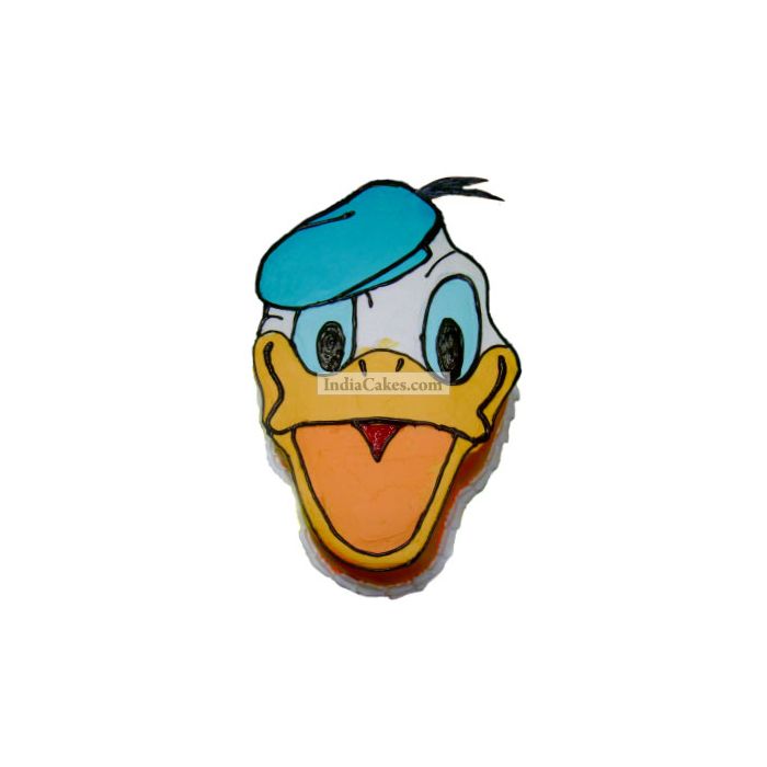 2 Kg Donald Duck Face Cake 2 Kg Donald Duck Face Cake