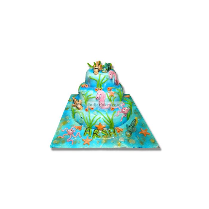 2 Kg Finding Nemo Theme Cake 2 Kg Finding Nemo Theme Cake