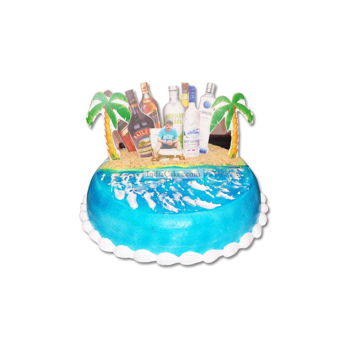 2 Kg Goa Theme Cake 2 Kg Goa Theme Cake