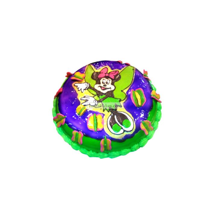 Fondant Minnie Mouse Cake Two Kilogram Fondant Minnie Mouse Cake Two Kilogram