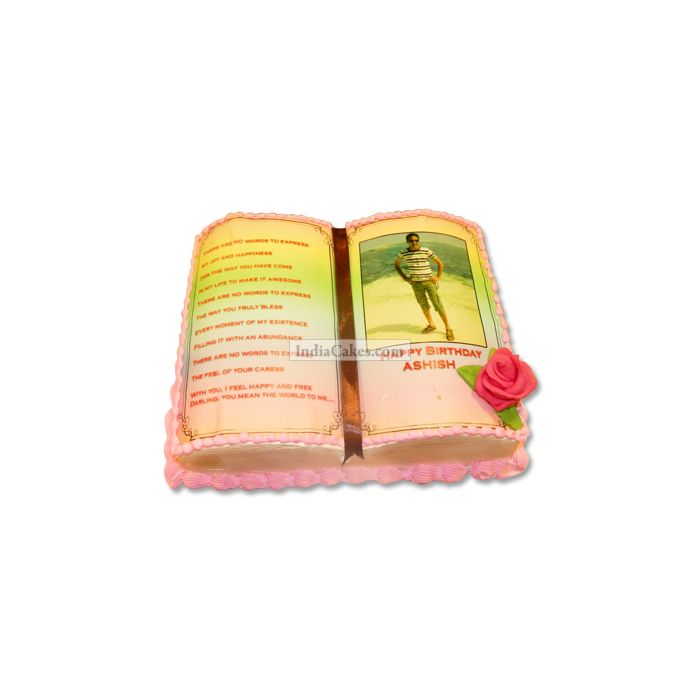 3 Kg Open Book Cake 3 Kg Open Book Cake