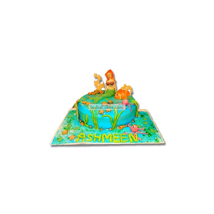 2 Kg The Little Mermaid Cake Pune 2 Kg The Little Mermaid Cake Pune