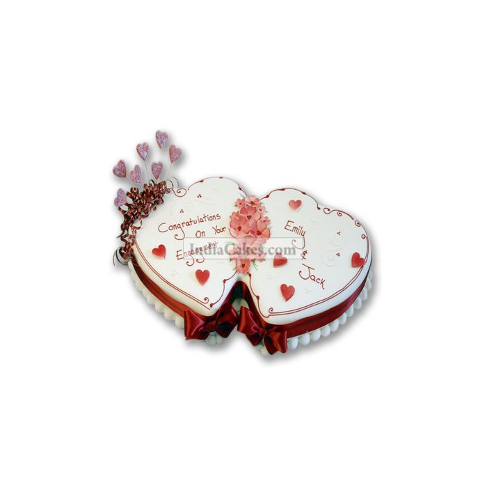 3 Kg Double Heart Cake 3 Kg Double Heart Cake