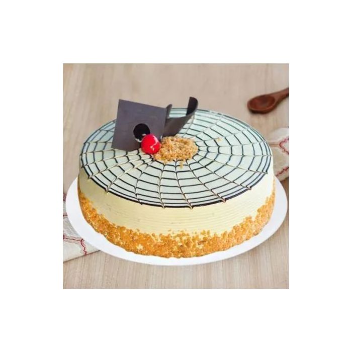 Eggless Mouth Watering Butter Scotch Cake