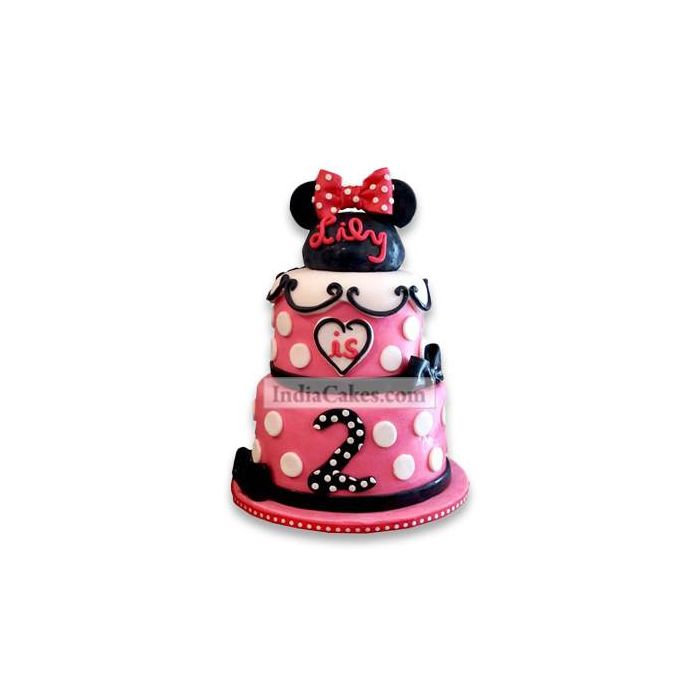 6 Kg Charming Minnie Mouse Cake 6 Kg Charming Minnie Mouse Cake