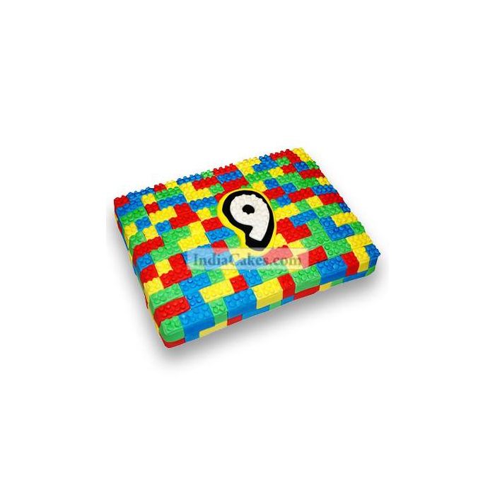 2.5 Kg Cool Lego Cake 2.5 Kg Cool Lego Cake