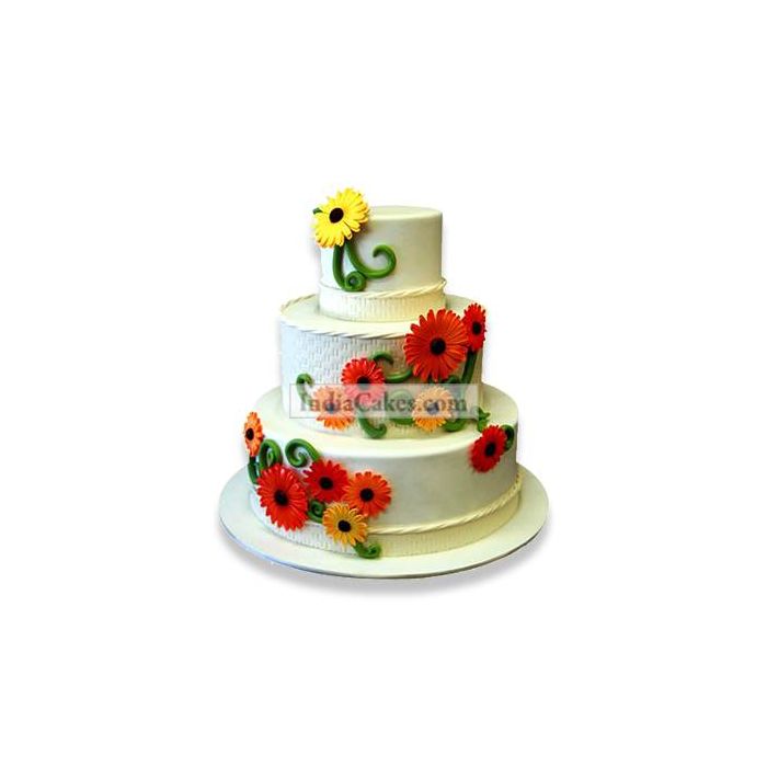 8 Kg Elegant Sunflower Cake 8 Kg Elegant Sunflower Cake