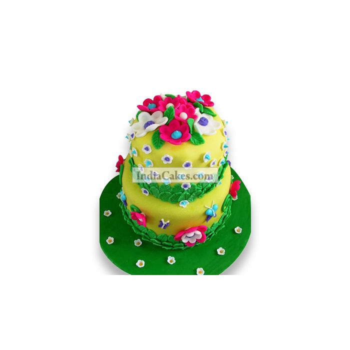 5 Kg Exotic Flower Cake 5 Kg Exotic Flower Cake