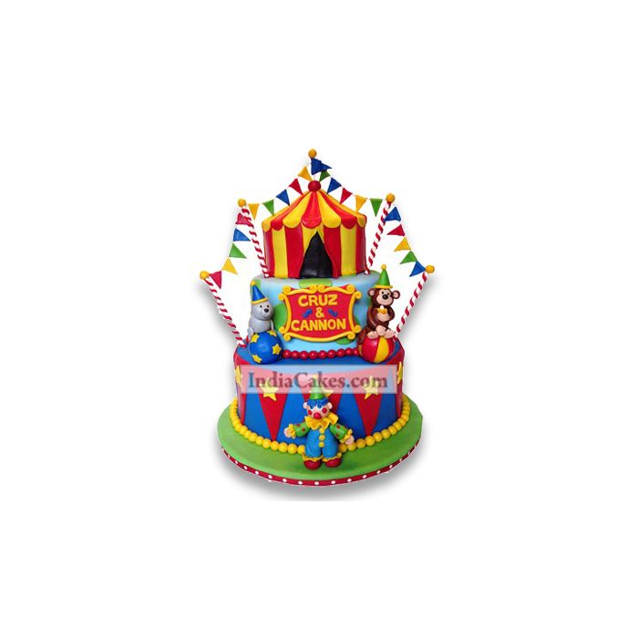 5 Kg Fun Circus Cake 5 Kg Fun Circus Cake