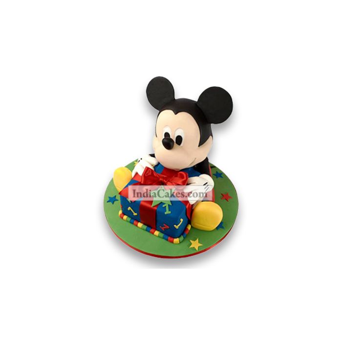 3.5 Kg Mickey Mouse Theme Cake 3.5 Kg Mickey Mouse Theme Cake