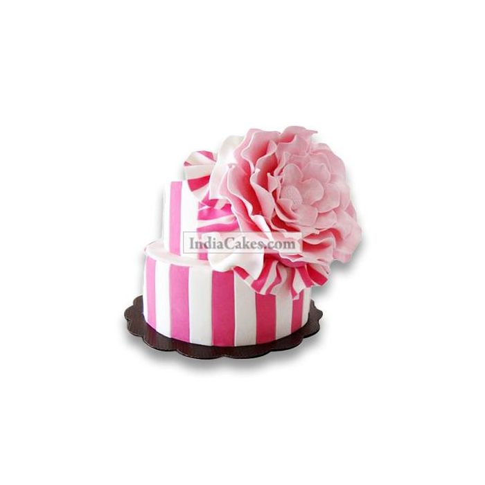 3.5 Kg Pink Flowery Cake 3.5 Kg Pink Flowery Cake