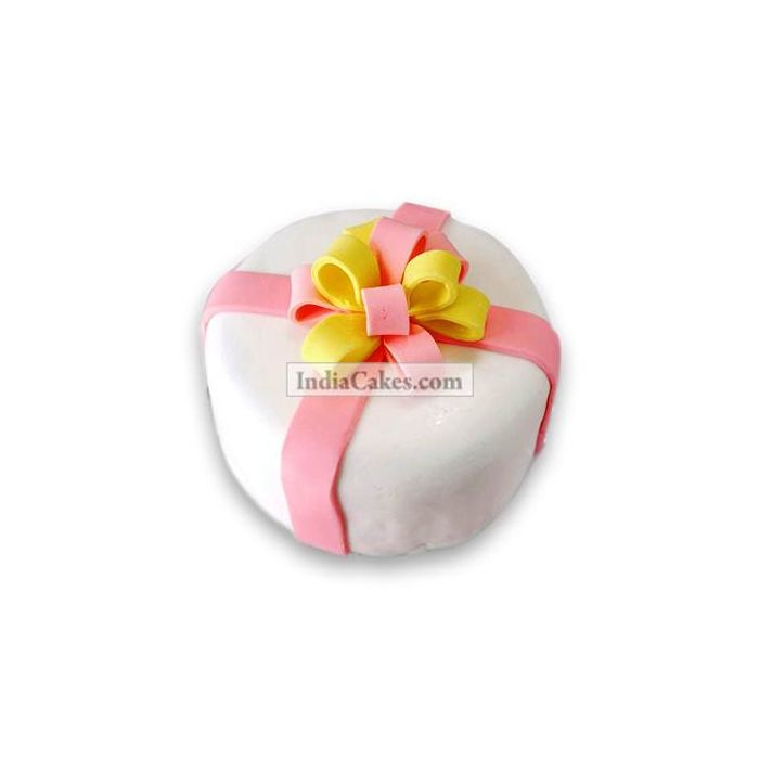 Fondant Ribbon Bow Cake Two Kilogram Fondant Ribbon Bow Cake Two Kilogram