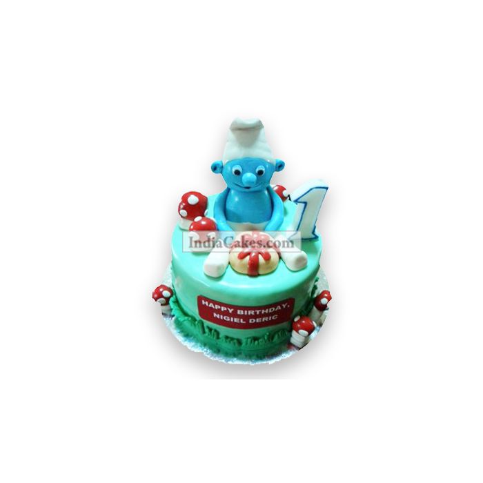 2 Kg Smurf Cake 
