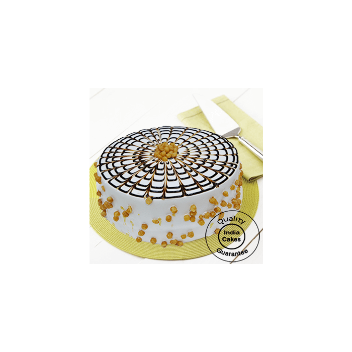1 Kg Online Butterscotch Cake