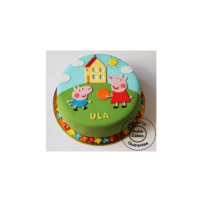Peppa Pig Cake_4 Peppa Pig Cake_4