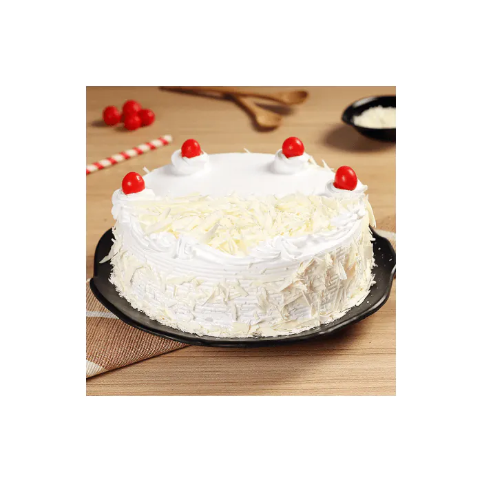 Premium White Forest Cake Half Kgs