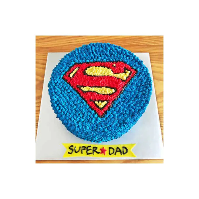 Eggless Super Dad Cream Cake Half Kg Eggless Super Dad Cream Cake Half Kg