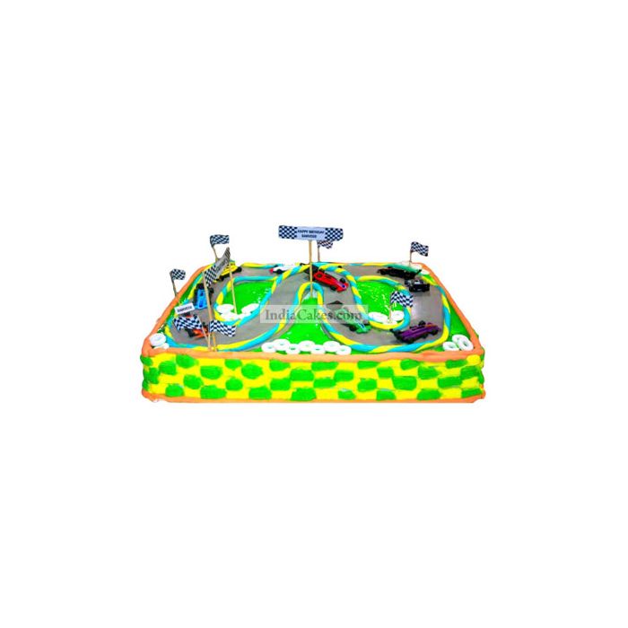 3 Kg Race Track Cake Pune 3 Kg Race Track Cake Pune