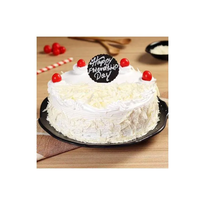 White Forest Cake For Bestie