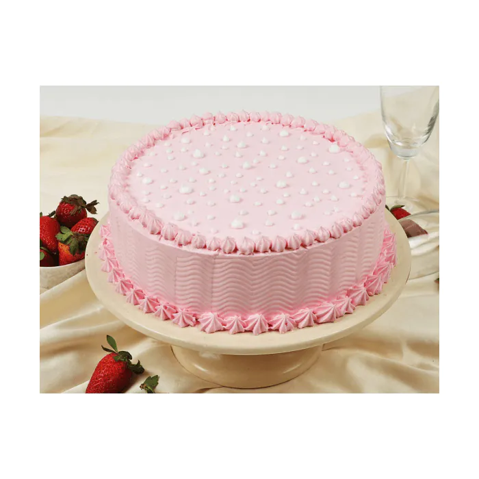 Yummy Strawberry Vegan Cake 1 Kgs