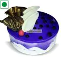 1 Kg Eggless Blue Berry Cake thumbnail