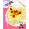Floral Mix Fruit Heart Shaped Cake Half Kg thumbnail