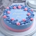 Eggless Impressive Strawberry Daughters Day Cake Half Kg thumbnail
