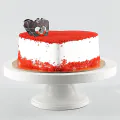 Red Velvet Hearty Cake Half Kgs thumbnail