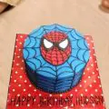 Eggless Spiderman Theme Cake 1 Kg thumbnail