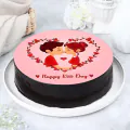 Sweet Kisses Poster Cake Half Kg thumbnail