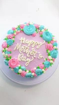Beautiful Mothers Day Cake