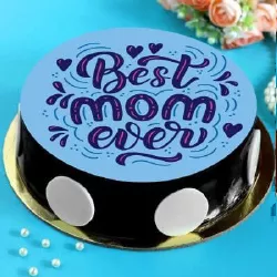 Best Mom Ever Chocolate Cake Half Kg