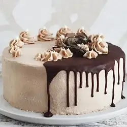 Chocolate Caramel Fudge Cake Half Kgs