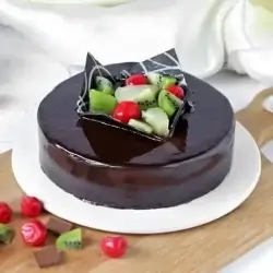 Marvelous Chocolate Fruit Cake Half Kg